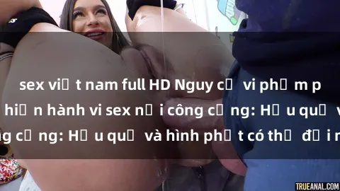 sex việt nam full HD Nguy cơ vi phạm pháp luật khi thực hiện hành vi sex nơi công cộng: Hậu quả và hình phạt có thể đối mặt